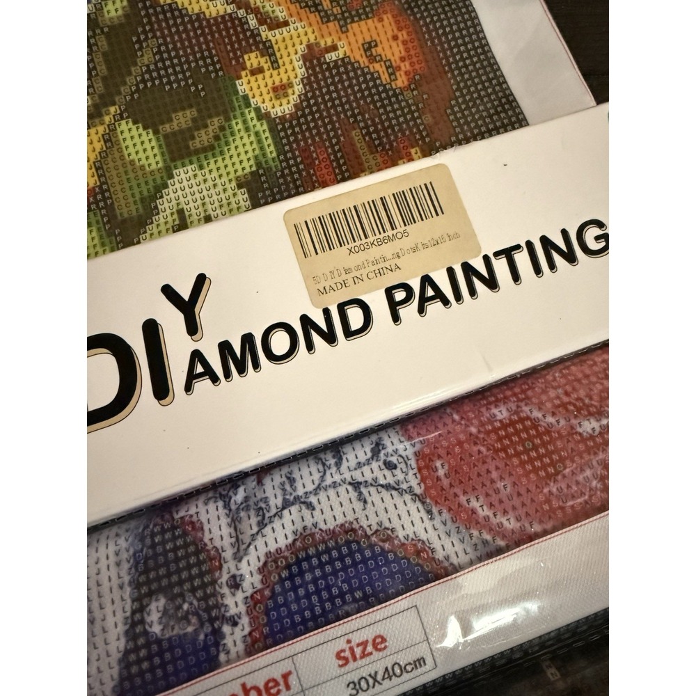 Lot Of 11 Diamond Painting Kits multiple Sizes & Patterns, All New & Sealed DIY - Picture 13 of 16